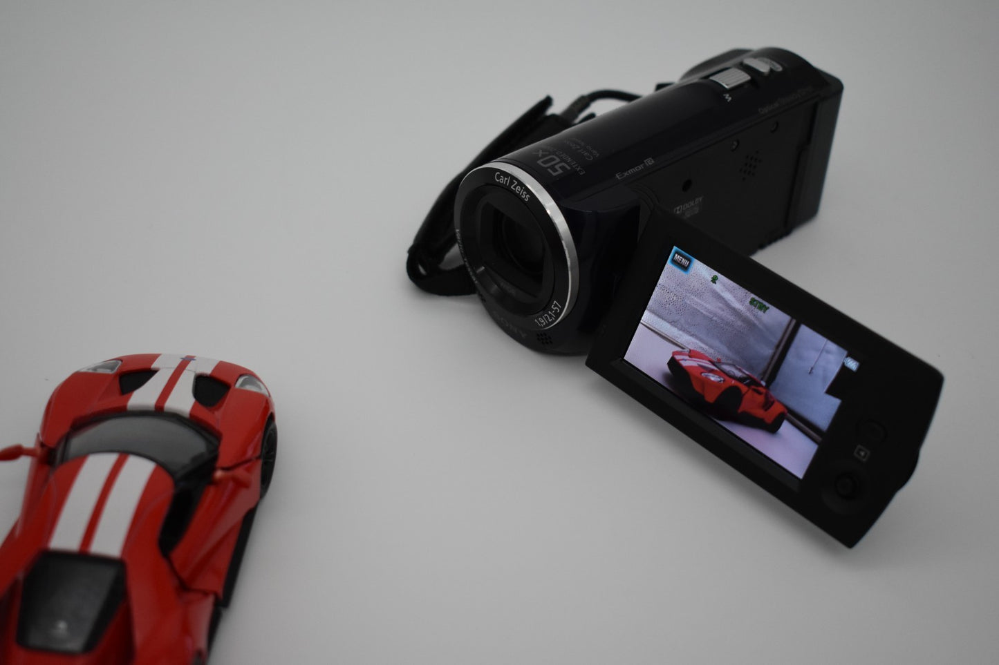 Sony Handycam HDR-CX290 Blue Handheld Full HD Video Camcorder - Bundle Tested