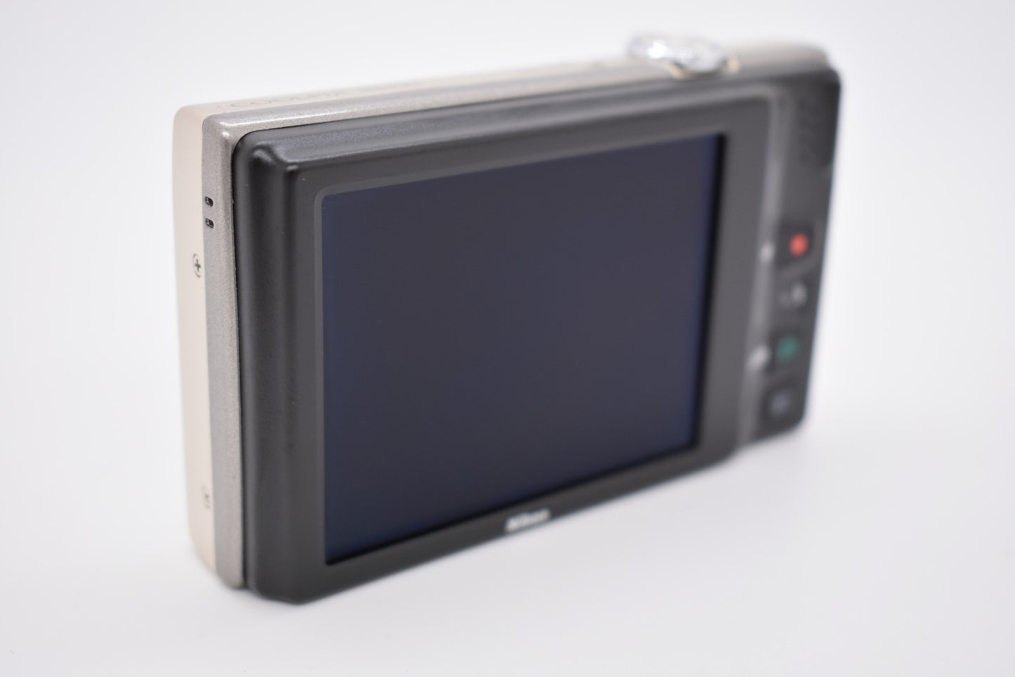 Nikon COOLPIX S6100 Digital Camera Silver 7X Wide Zoom - Bundle Fully Tested