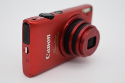 Canon PowerShot ELPH 300 HS 12.1MP Red Digital Camera Complete Bundle - TESTED ✅