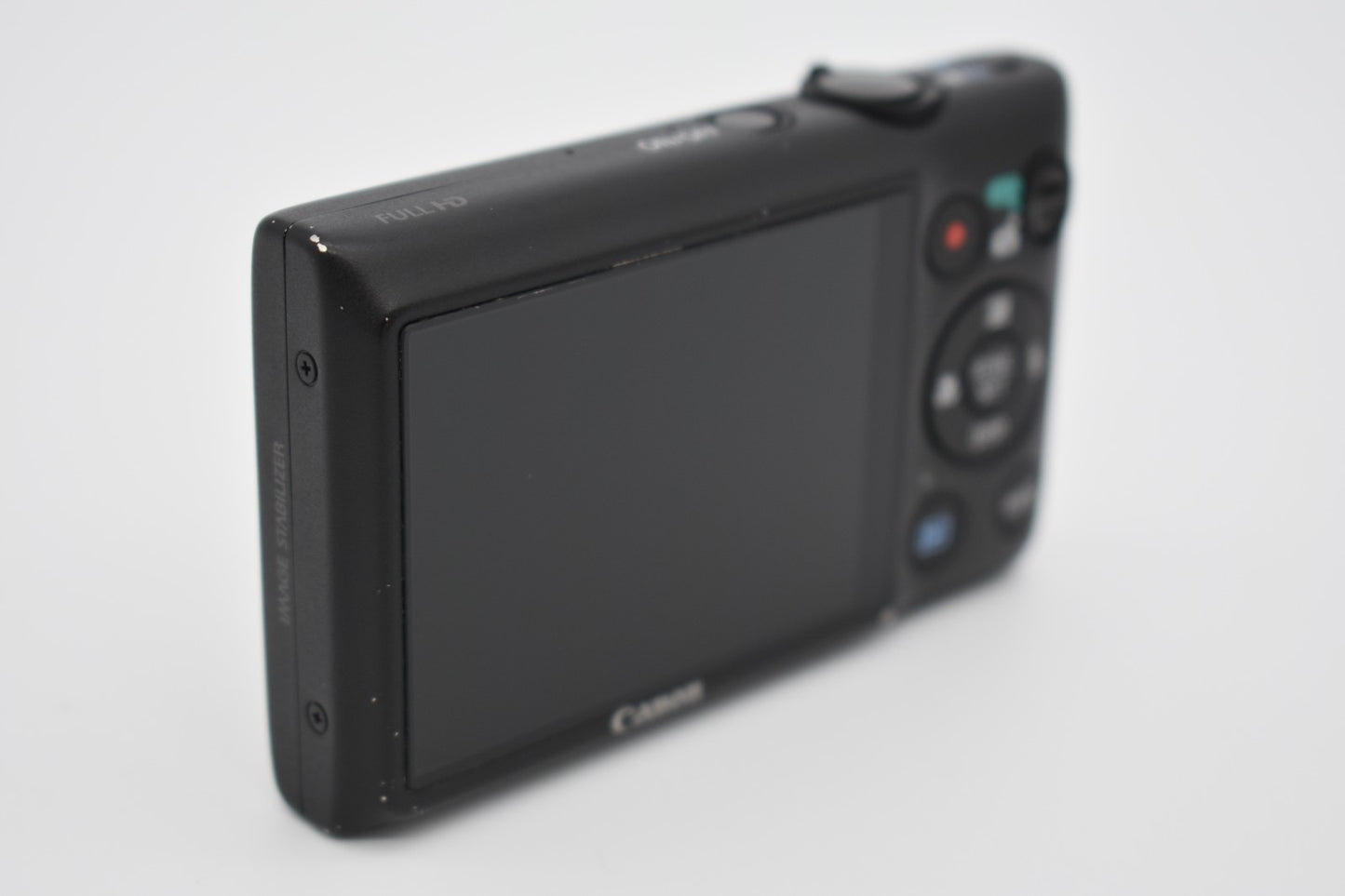 Canon PowerShot ELPH 300 HS Black Digital Camera 12.1MP 5x Zoom Bundle -TESTED ✅