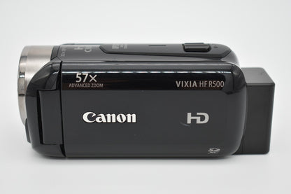 Canon Vixia HF R500 Video Camcorder 32x Optical 57x Advanced IS Zoom - Tested