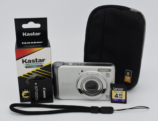 Canon PowerShot A3100 IS 12.1MP Compact Digital Camera Y2K Digicam - TESTED