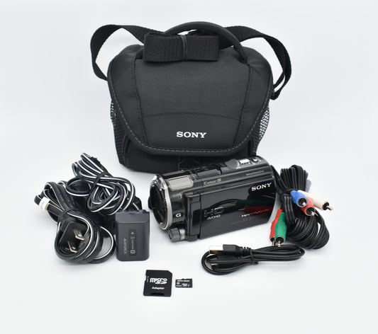 Sony HDR CX560V Handycam Video Camera Full HD 12x Zoom GPS Night Shot - TESTED ✅