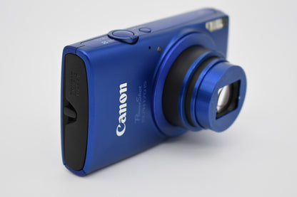 Canon PowerShot ELPH 170 IS Blue Digital Camera Digicam Point Shoot - TESTED ✅