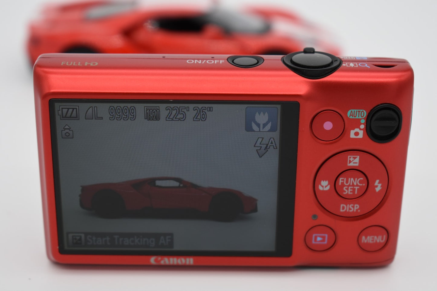 Canon PowerShot ELPH 300 HS 12.1MP Red Digital Camera Complete Bundle - TESTED ✅