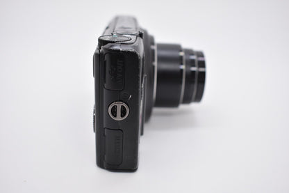 Nikon COOLPIX S9500 Black Digital Camera 18.1MP 22x Wide Zoom - Bundle Tested