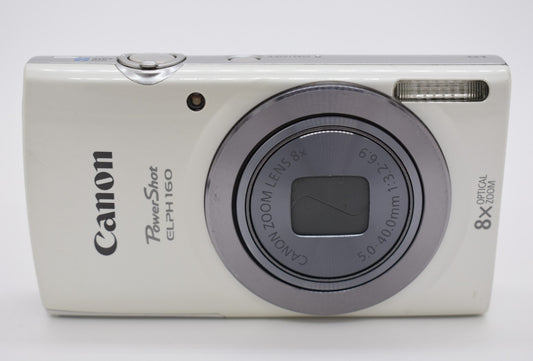 Canon PowerShot ELPH 160 Digital Camera Digicam 8x Optical Zoom Bundle - TESTED✅