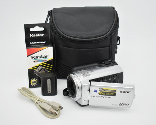 Sony Handycam DCR-SR47 Digital Video Camera Camcorder 60x Zoom 60GB - Tested