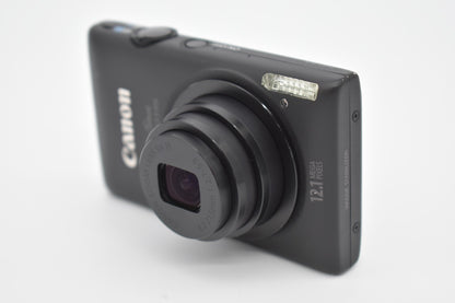Canon PowerShot ELPH 300 HS Black Digital Camera 12.1MP 5x Zoom Bundle -TESTED ✅