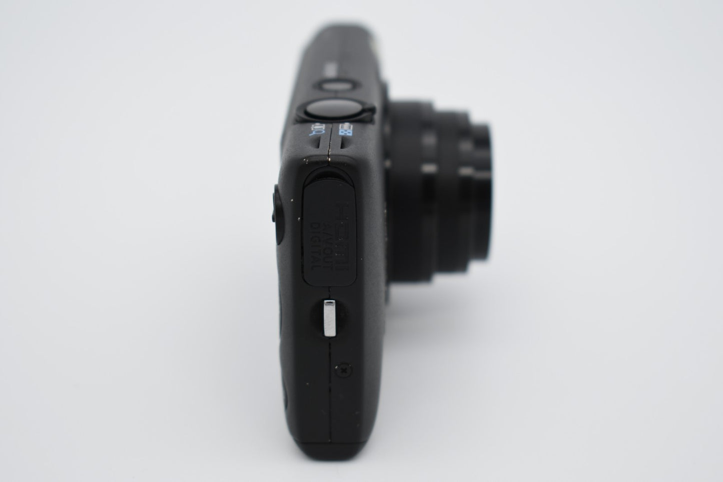 Canon PowerShot ELPH 300 HS Black Digital Camera 12.1MP 5x Zoom Bundle -TESTED ✅