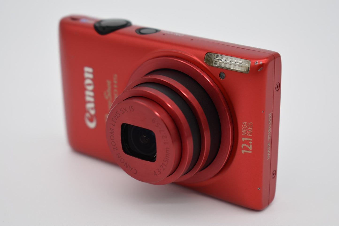 Canon PowerShot ELPH 300 HS 12.1MP Red Digital Camera Complete Bundle - TESTED ✅