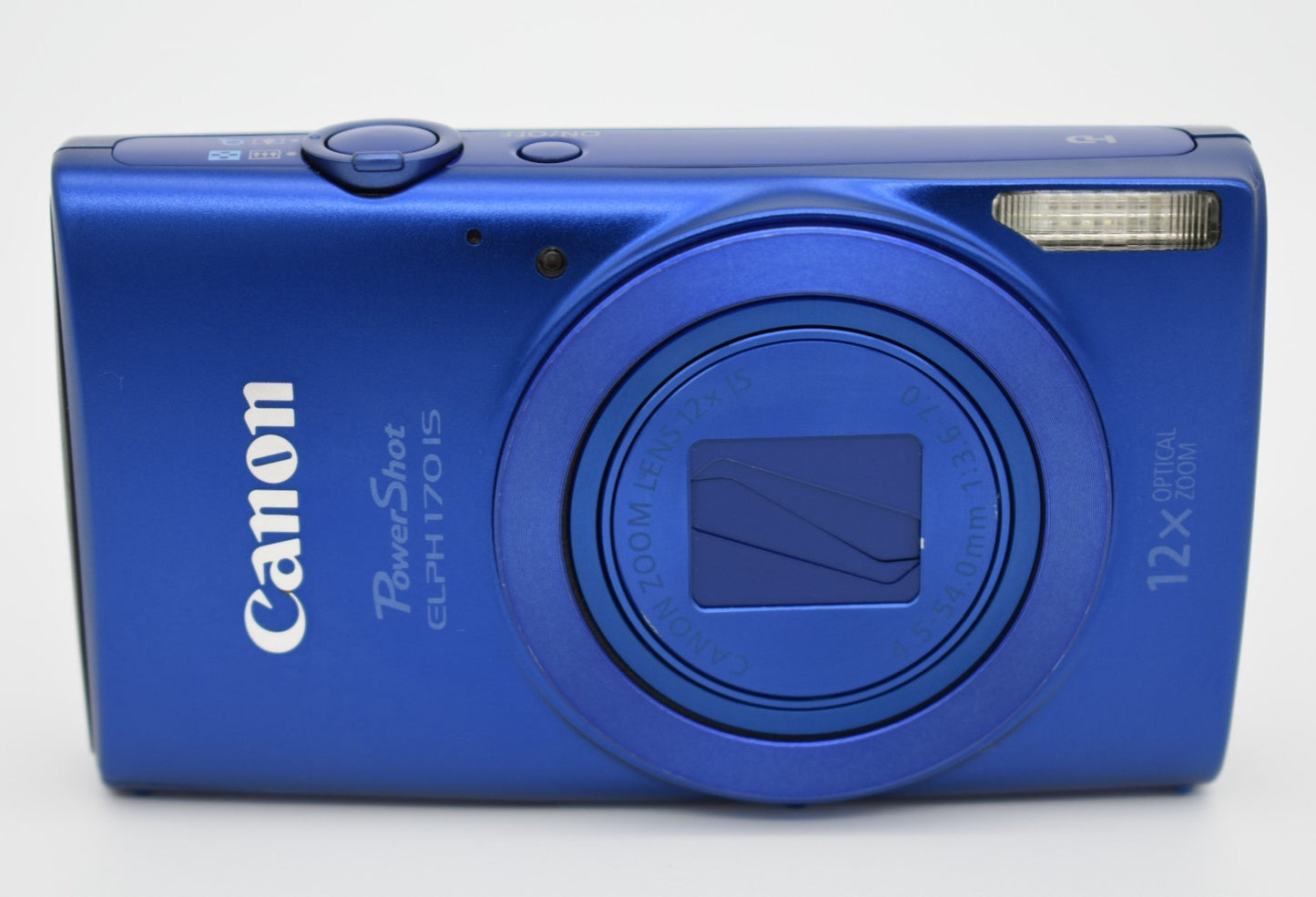 Canon PowerShot ELPH 170 IS Blue Digital Camera Digicam Point Shoot - TESTED ✅