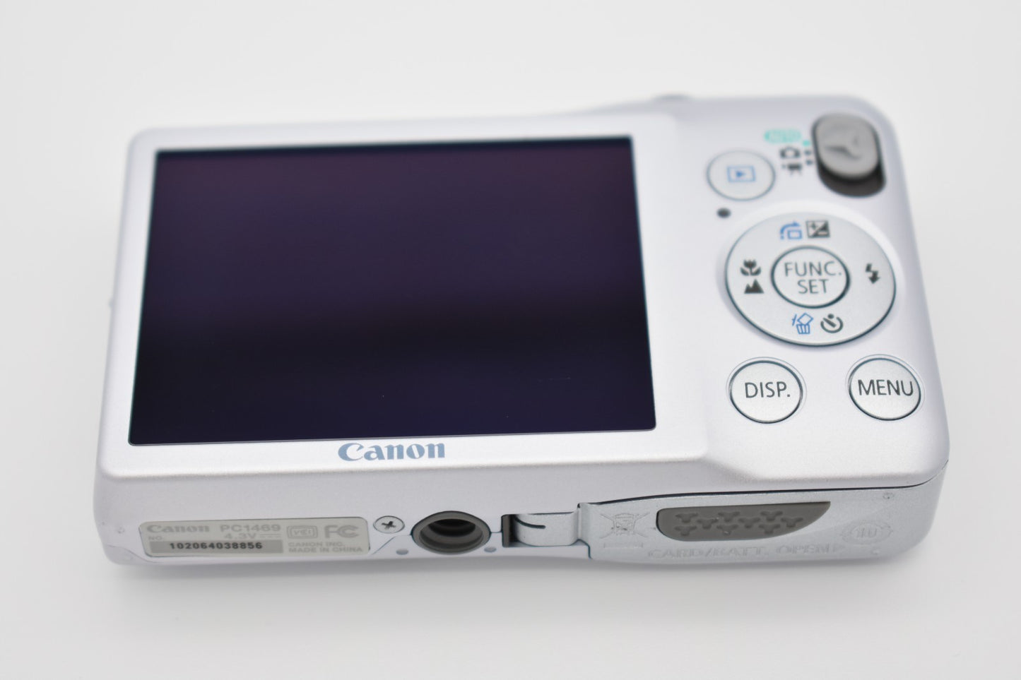 Canon PowerShot SD1300 IS Silver Compact Digital Camera 12.1MP - Bundle Tested