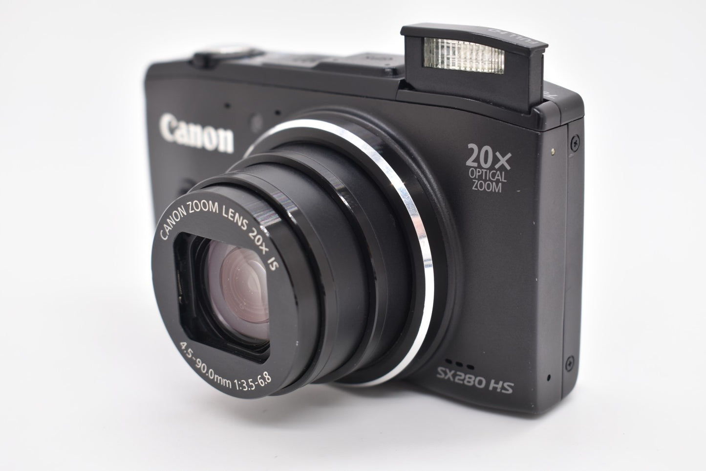 Canon PowerShot SX280 HS Black Digital Camera 12.1MP 20x Zoom Bundle - TESTED ✅