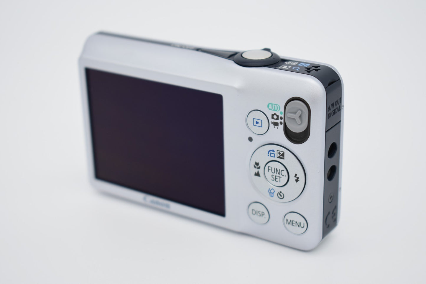 Canon PowerShot SD1300 IS Silver Compact Digital Camera 12.1MP - Bundle Tested