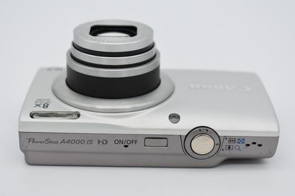 Canon PowerShot A4000IS 16 MP Digital Camera 8X Optical Zoom - TESTED WORKING ✅