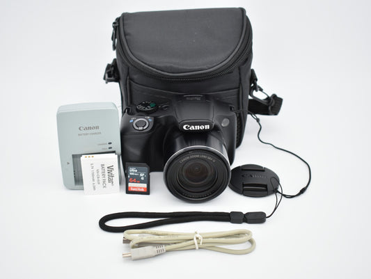 Canon PowerShot SX530 HS Compact Digital Camera 16MP 50x Optical Zoom - TESTED