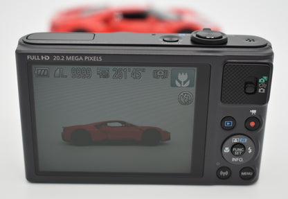 CANON PowerShot SX620 HS Black Compact Digital Camera 25X Zoom Wi-Fi - TESTED ✅