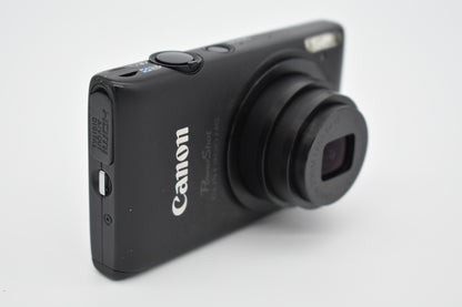 Canon PowerShot ELPH 300 HS Black Digital Camera 12.1MP 5x Zoom Bundle -TESTED ✅