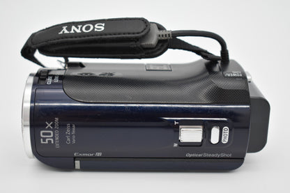 Sony Handycam HDR-CX290 Blue Handheld Full HD Video Camcorder - Bundle Tested