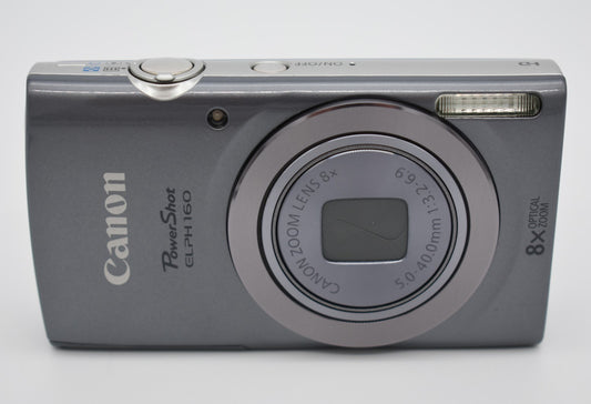 Canon PowerShot ELPH 160 Digital Camera Digicam 8x Optical Zoom Bundle - TESTED✅