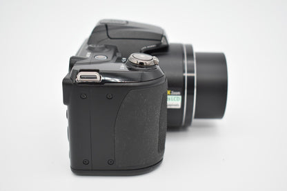 Nikon COOLPIX L310 Black Compact Digital Camera 14MP 21x Zoom Bundle - TESTED ✅