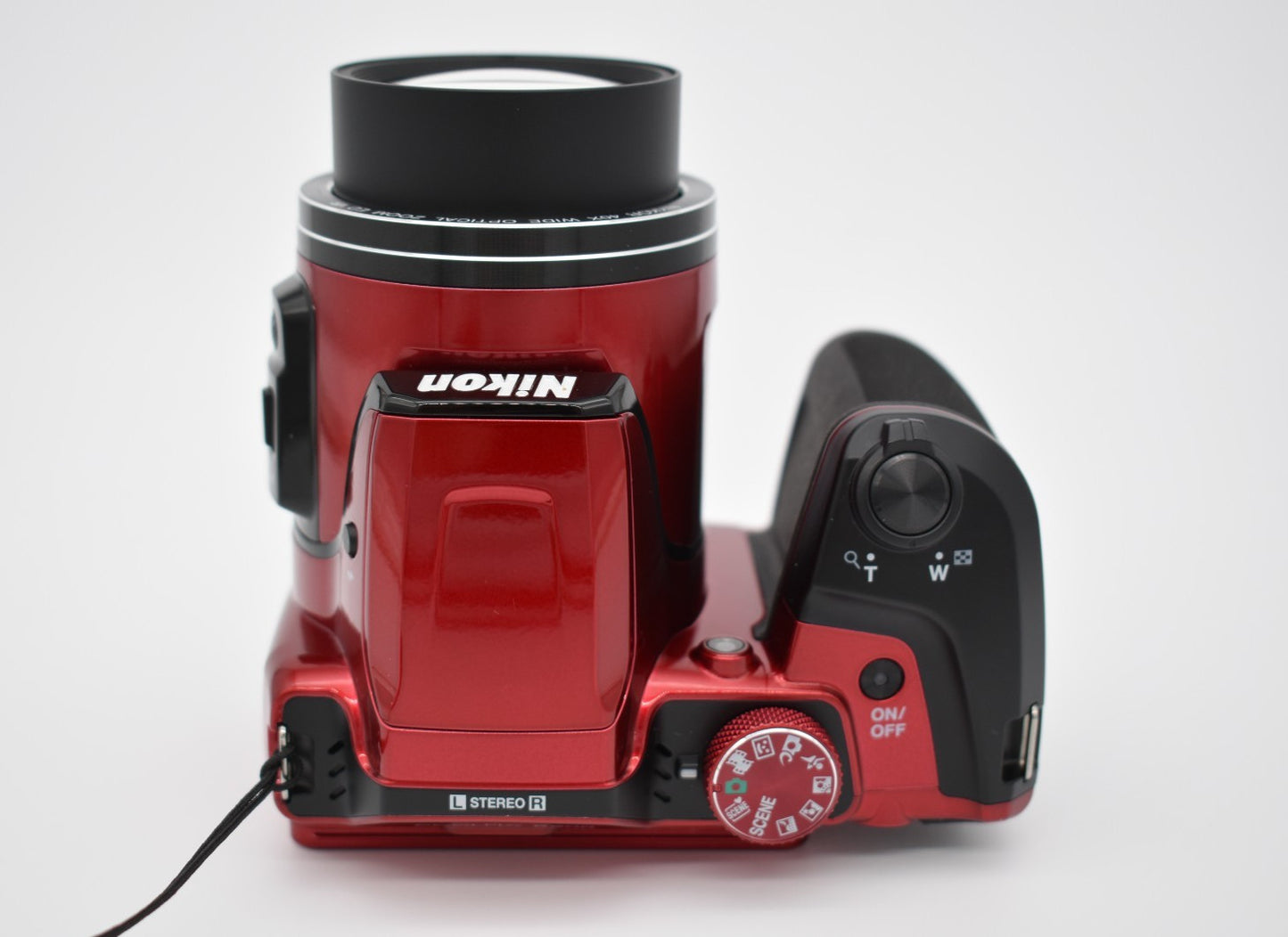 Nikon COOLPIX B500 Digital Camera Red 16MP 40X Wide Optical Zoom - Tested ✅