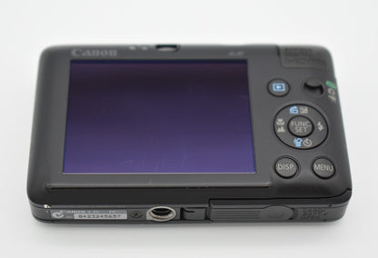 Canon PowerShot SD780 IS 12.1MP Black Compact Digital Camera  - Bundle Tested