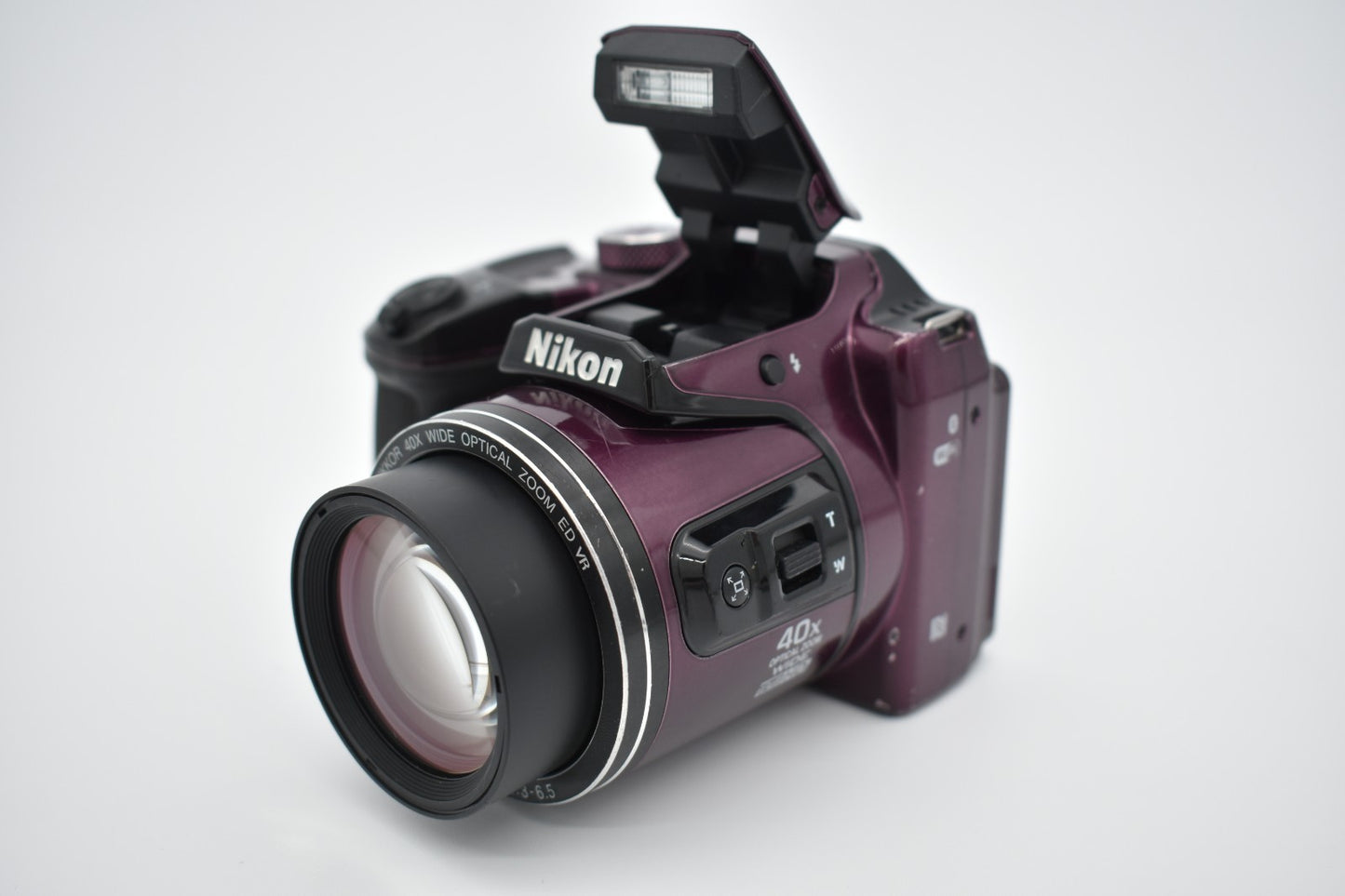 Nikon COOLPIX B500 Digital Camera Plum 16MP 40X Wide Optical Zoom - Tested