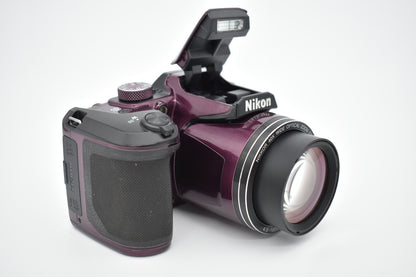 Nikon COOLPIX B500 Digital Camera Plum 16MP 40X Wide Optical Zoom - Tested