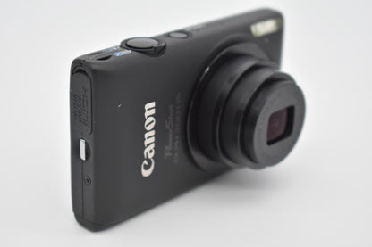 Canon PowerShot ELPH 300 HS Black Digital Camera 12.1MP 5x Zoom Bundle -TESTED ✅