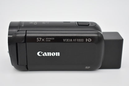 Canon VIXIA HF R800 HD Camcorder 64GB Video Camera Pro Vlog Travel - Tested