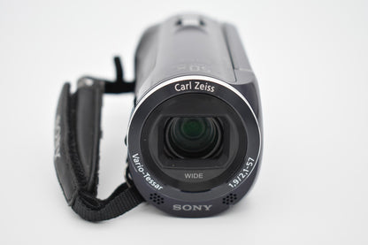 Sony Handycam HDR-CX290 Blue Handheld Full HD Video Camcorder - Bundle Tested