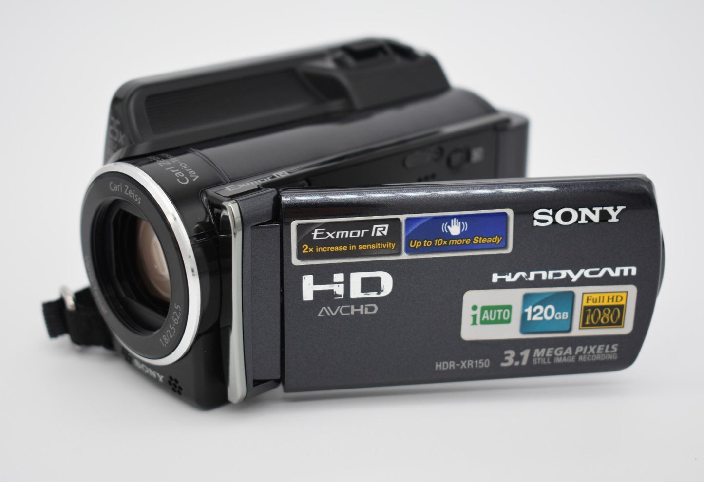 Sony Handycam HDR-XR150 Video Digital Camcorder 25x Zoom 120GB HDD - Tested