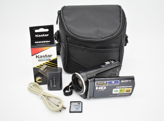 Sony Handycam HDR-CX150 Black Digital Video Camcorder 25x Zoom 3.1MP - TESTED